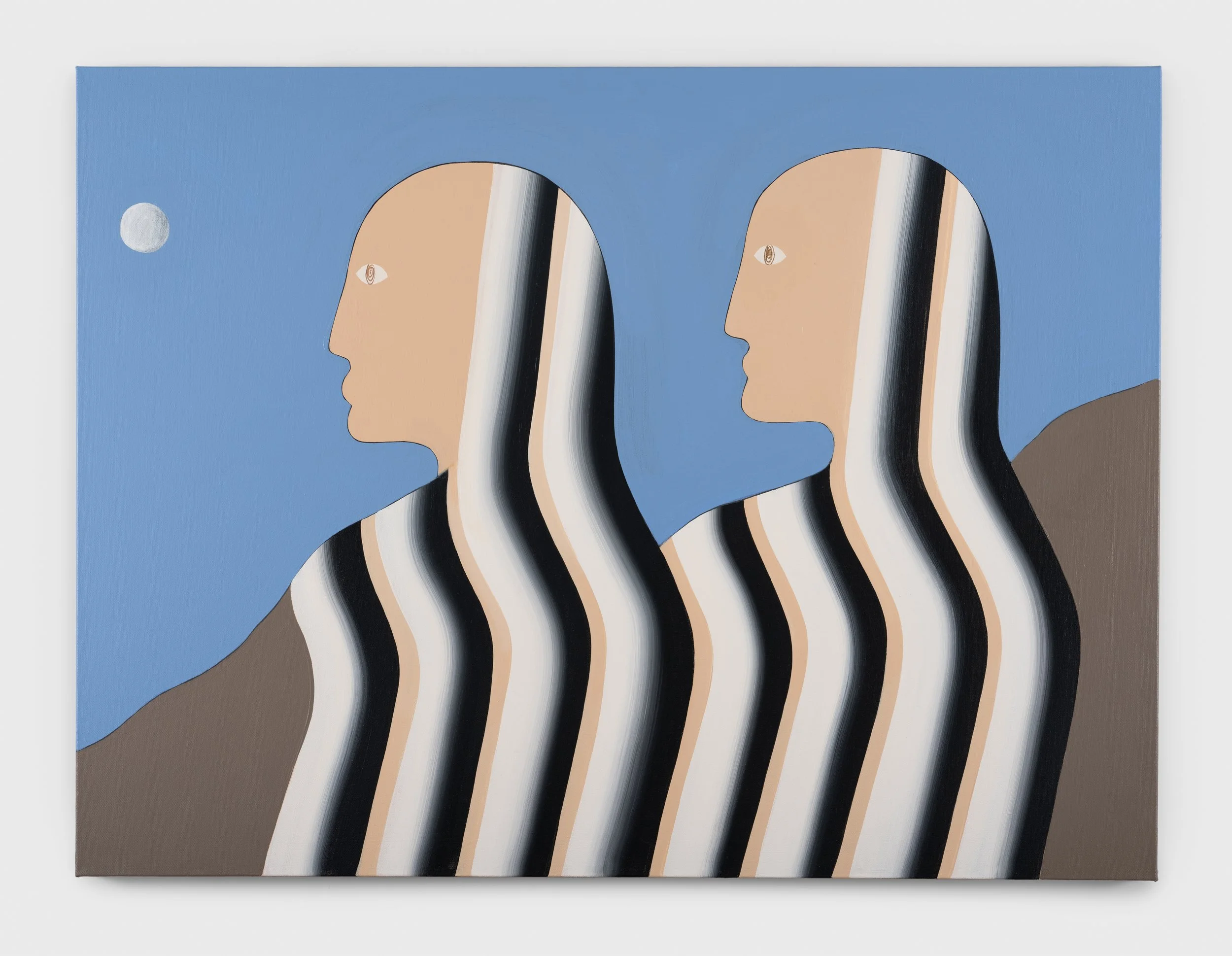 The MOON, 30”x40”