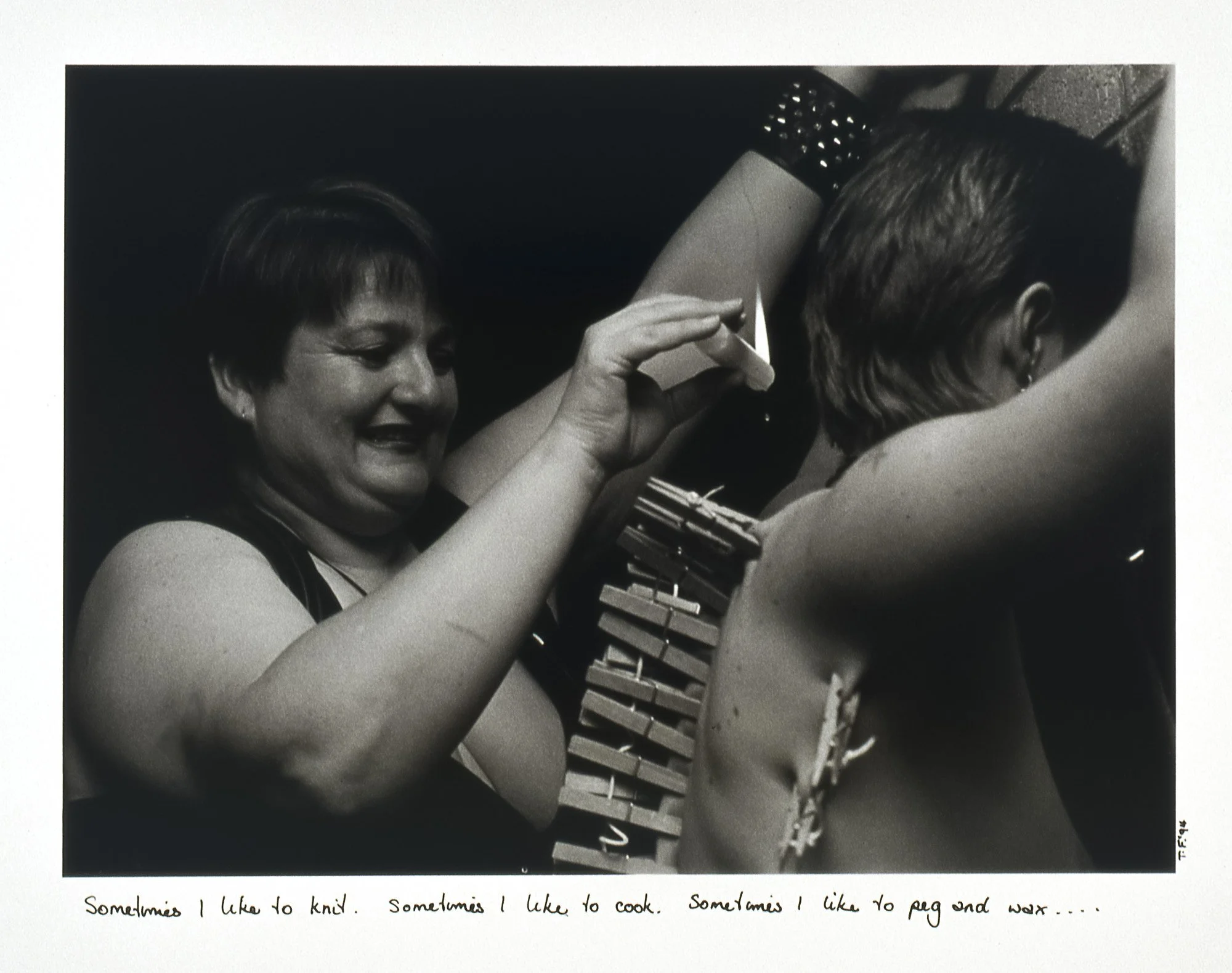 Sometimes I like to knit. Sometimes I like to cook. Sometimes I like to peg and wax ....