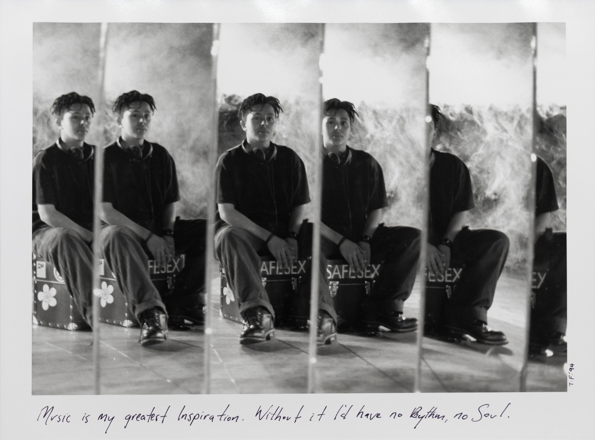 Music is my greatest inspiration. Without it I'd have no rhythm, no soul.