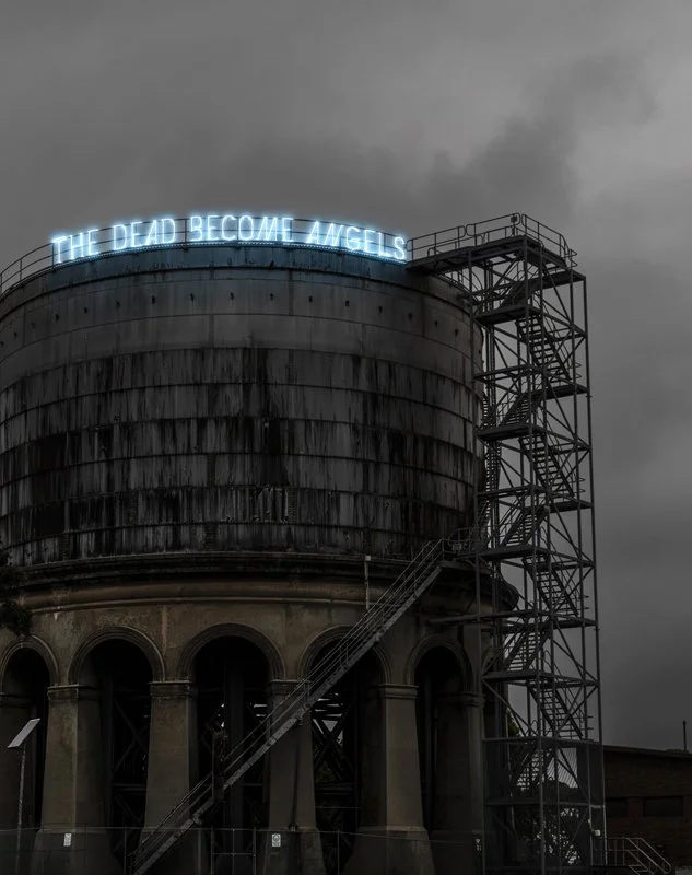   The Dead Become Angels, 2024  Archival giclée fine art print Large size: 134 × 107 cm, edition of 5 + 2AP   $6,000,  mounted on aluminium with Hahnemühle archival lacquer finish.  $4,800,  unmounted  __________________________________  Small size: 