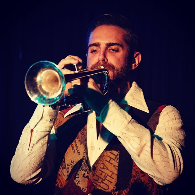 Bet y&rsquo;all didn&rsquo;t know @ryangosling_private plays trumpet in our band. Come see for yourself this Friday, Aug 23 at @strummersfresno! Music starts at 8pm with @theriverwilde, then us, then our boyz @wgsmusic! .
.
.
📷 @jamesramirez.media #