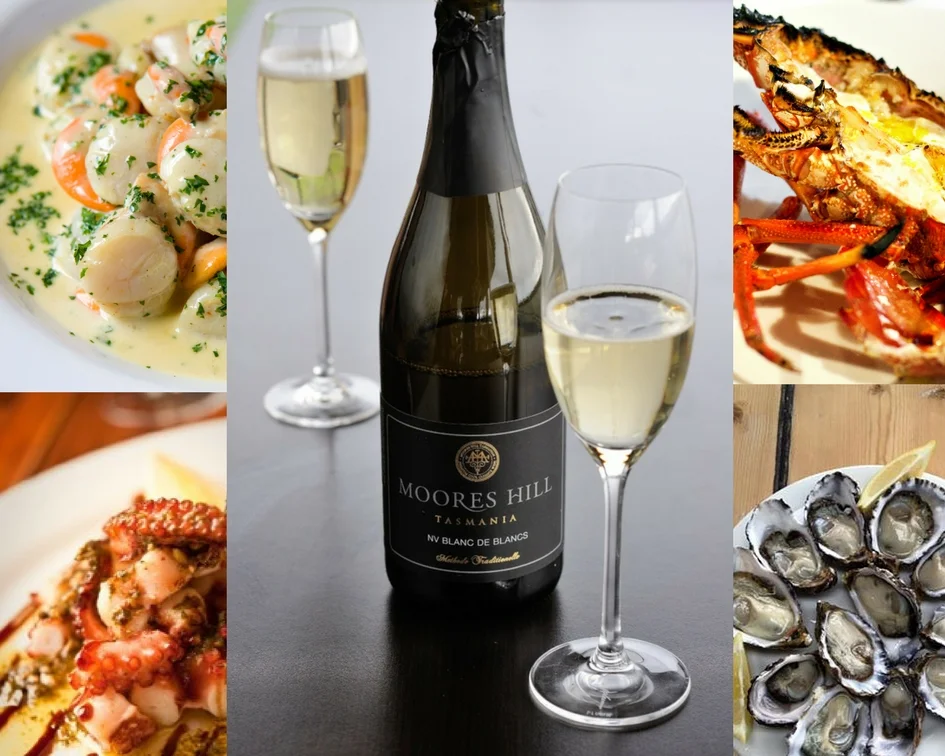 Sparkling Seafood Sunday - The Menu