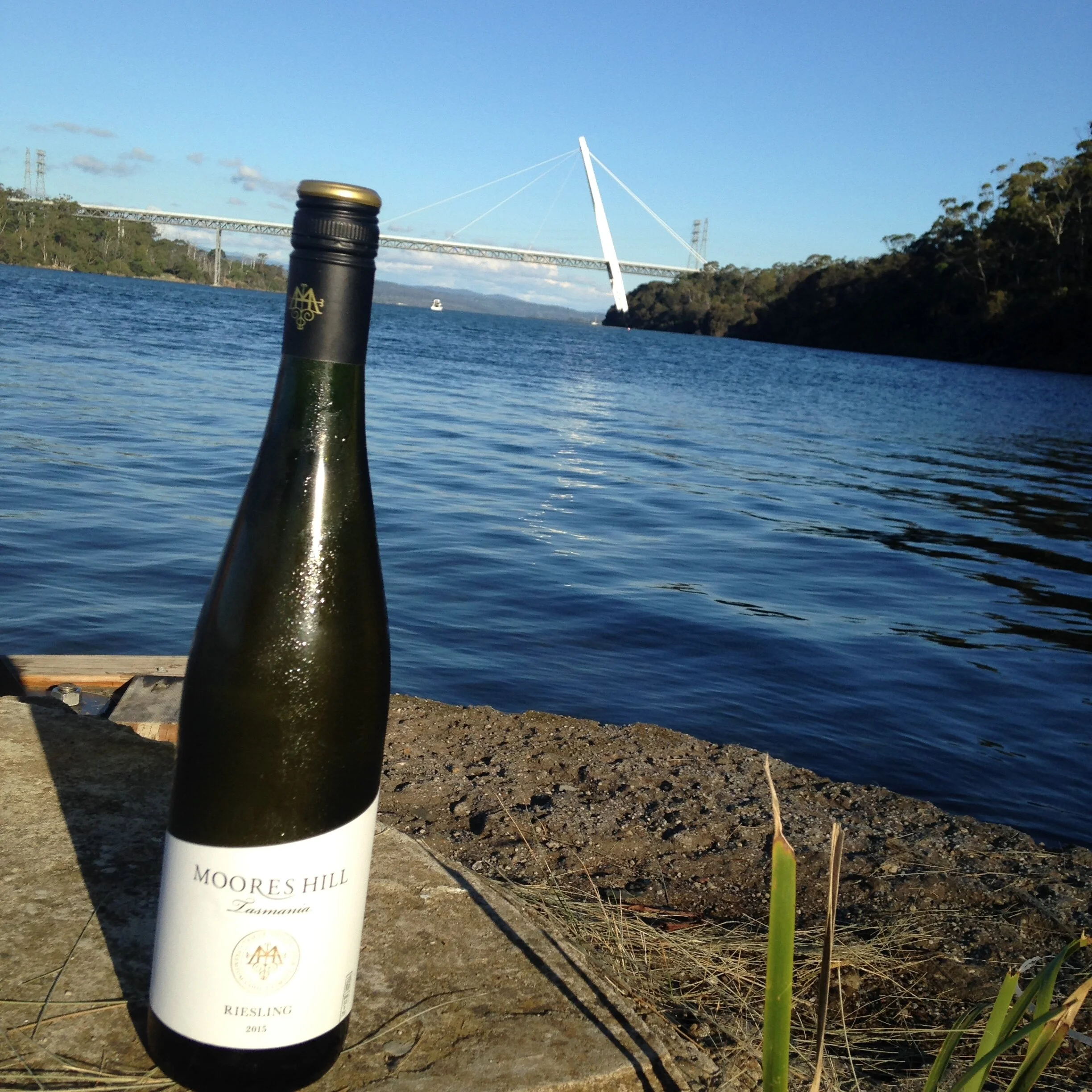 The Tamar River &amp; Batman Bridge. There are many lovely spots to stop and have a picnic