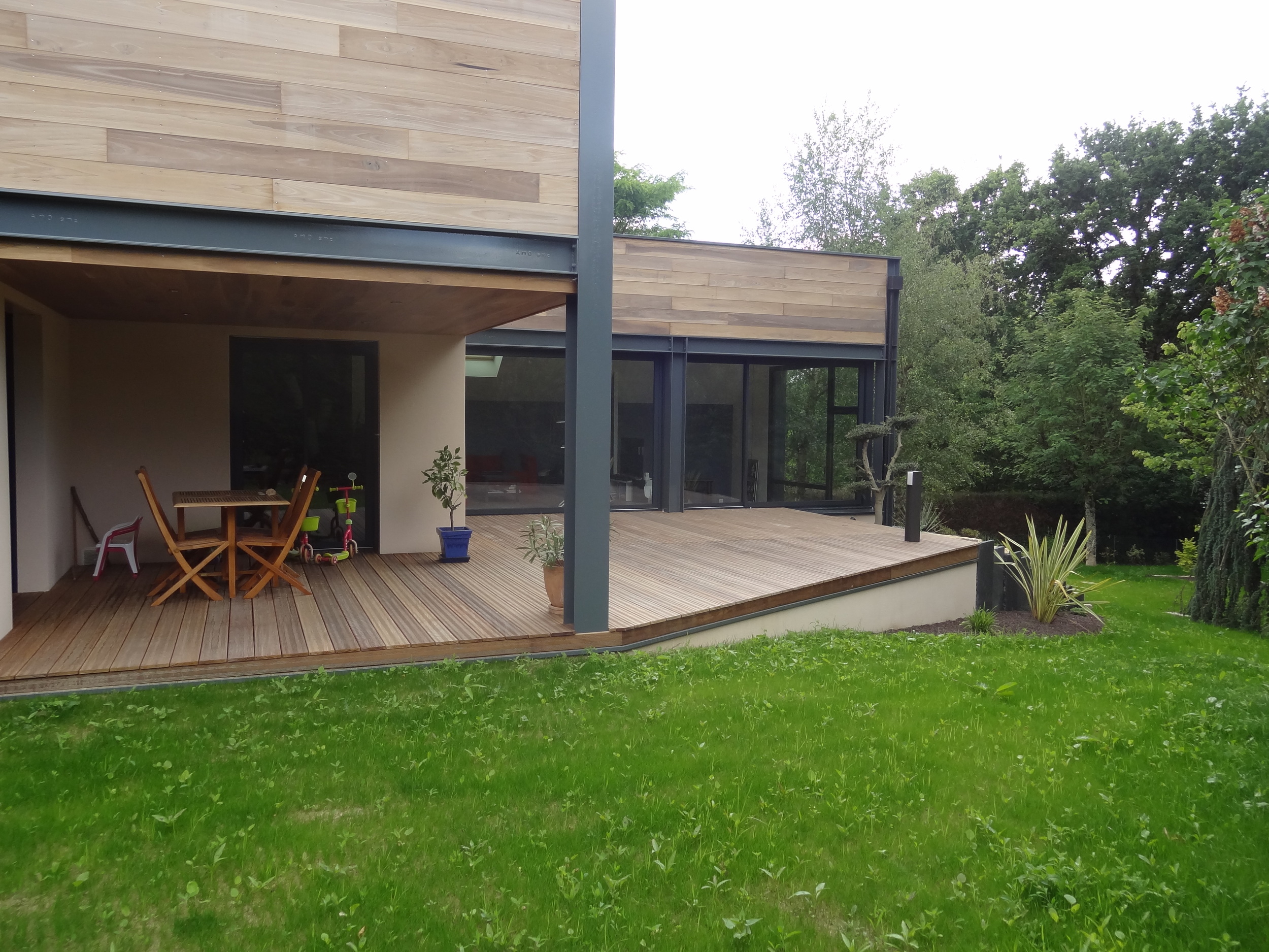 Architecture Rennes : Terrasse 