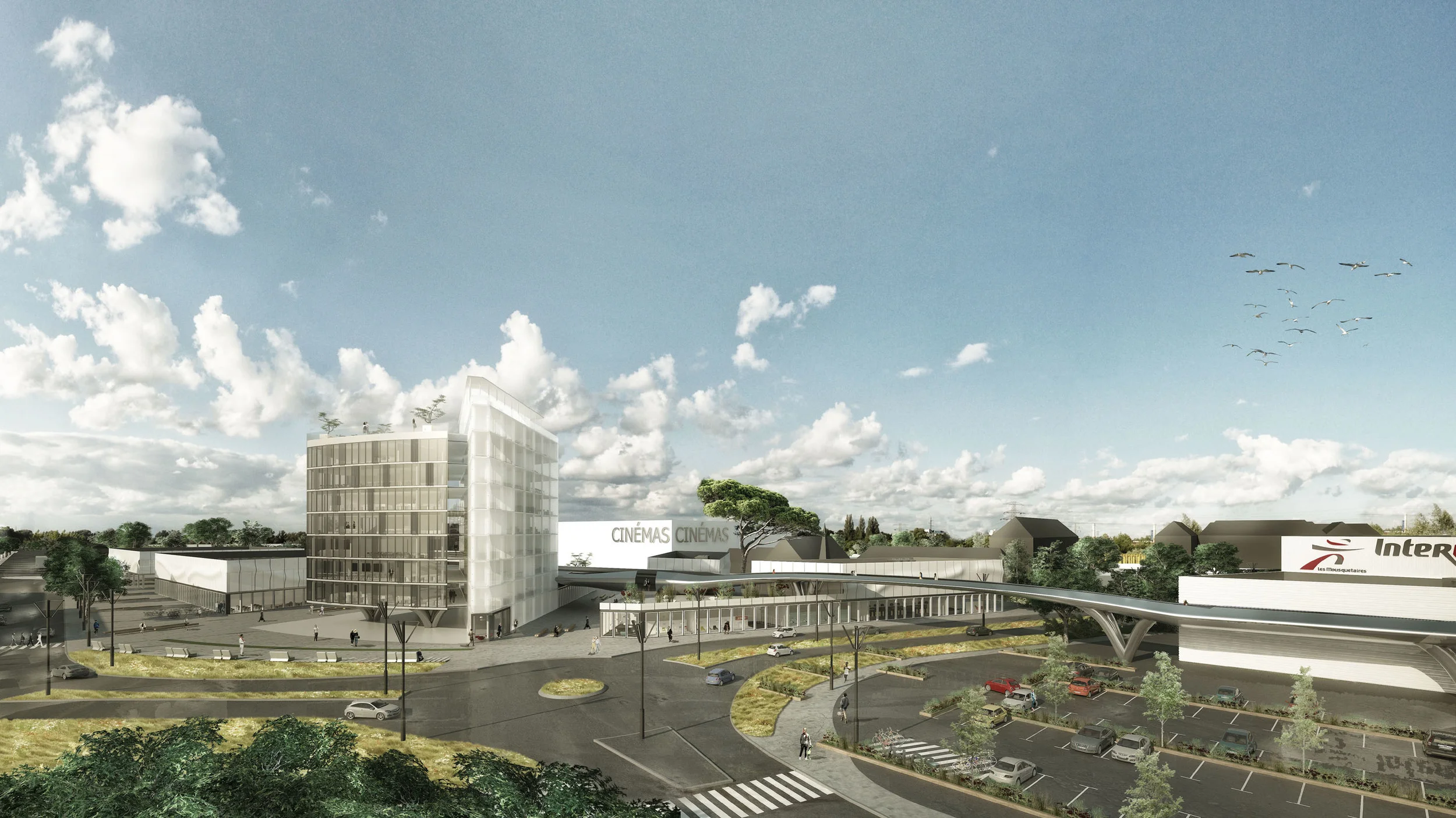 Image de la Silicon B du Groupe Beaumanoir réalisé par Hervé Perrin et Christian Maro 