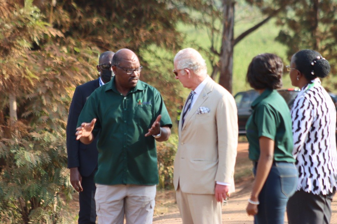 His Royal Highness the Prince of Wales visits FEE Member Organisation in Rwanda to learn about a collaborative landscape restoration project