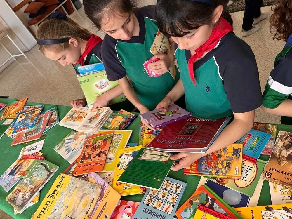   Swapping books in Malta!  St. Joseph Junior School organised a successful second-hand book fair as part of Global Action Days. As they shared on Facebook,  “Not only did it bring the joy of reading to our students, but it also helped reduce environ