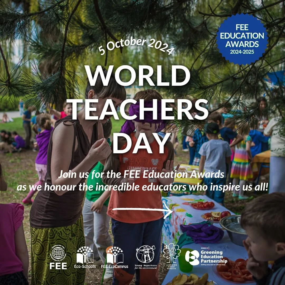 🌟🎉 In honor of World Teachers Day, we&rsquo;re excited to announce that FEE Education Awards application is now open!  Join us in celebrating the incredible educators who inspire us every day. 

This year there will be two categories in the FEE Edu