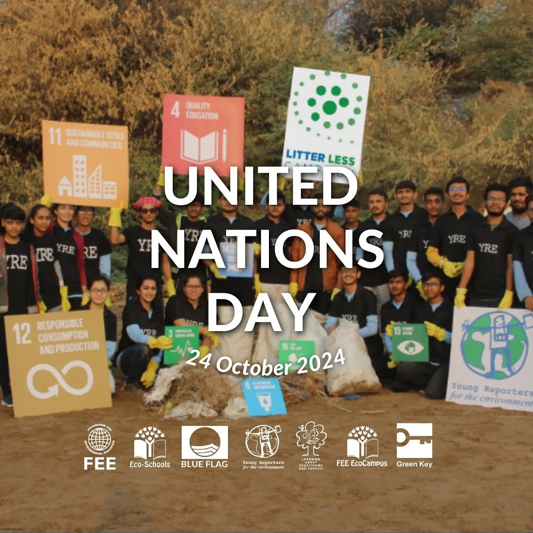 ✨ Happy UN Day! ✨

At the @fee_global and through our programmes, we proudly align our work with the @unitednations&rsquo;s critical missions in environmental protection and quality education.

📚 As a co-lead of #GreeningEducationPartnership (#GEP) 