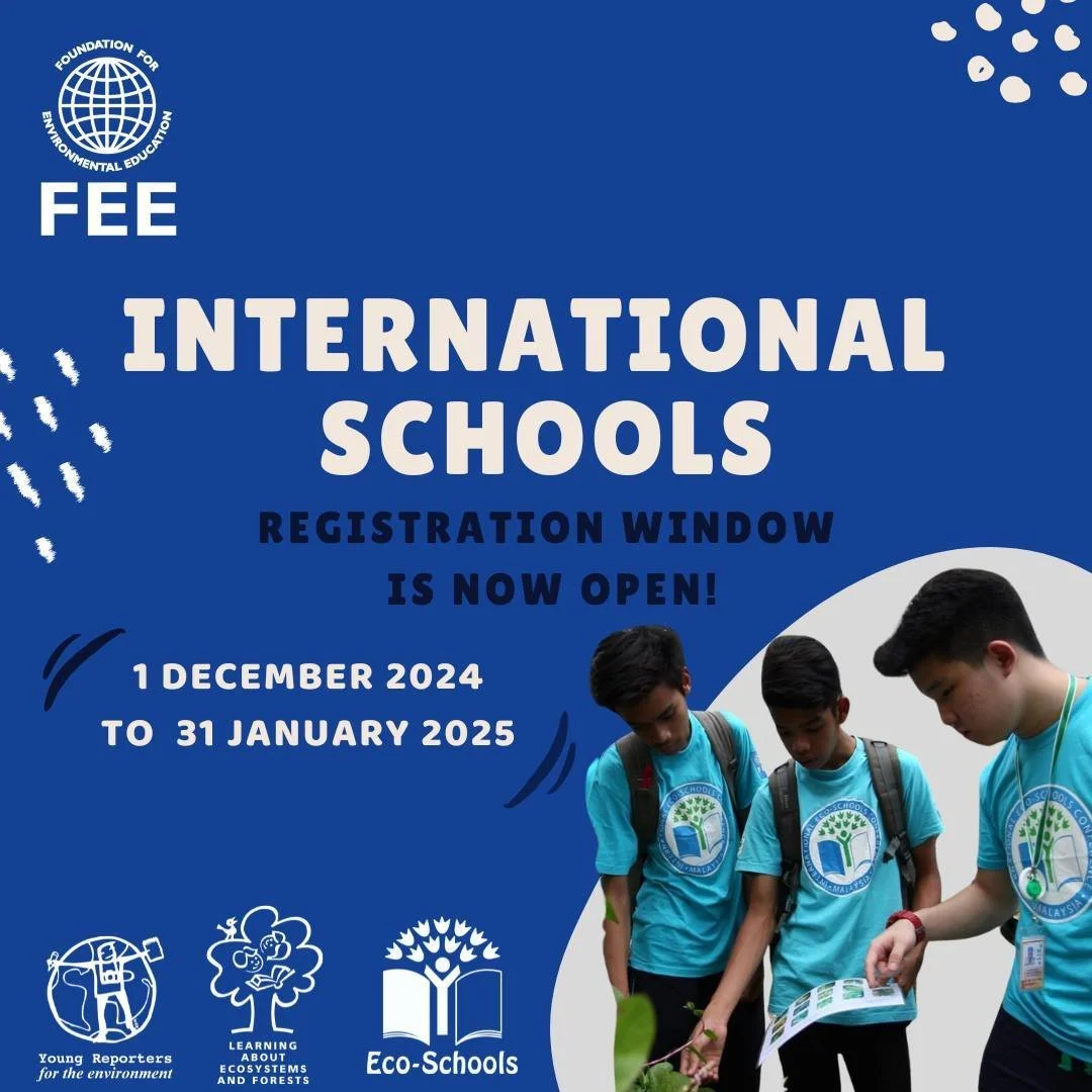 Hey International Schools? Looking at you! 👀 

Are you ready to take your school's environmental education to the next level? ✨

💙 Be a part of the global network of schools in 100+ countries that empower students to drive change, tackle environmen