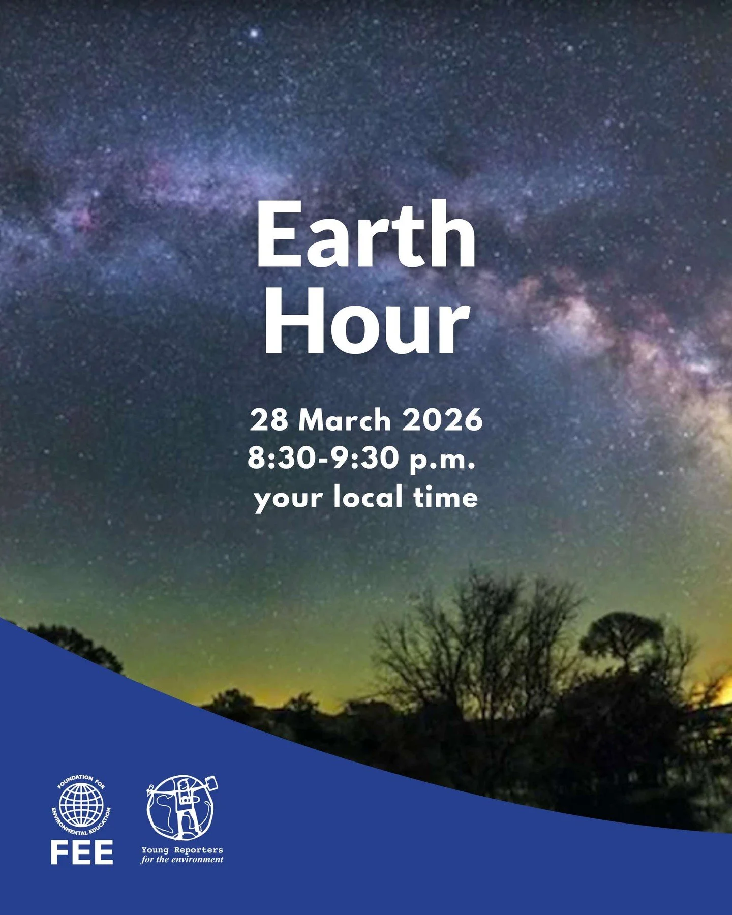 💡 Lights off for a brighter future.
 
This Earth Hour, we&rsquo;re joining millions around the world in switching off our non-essential electric lights for one hour to place the spotlight on the need for environmental action.
⏰ When: 8:30-9:30 p.m. 