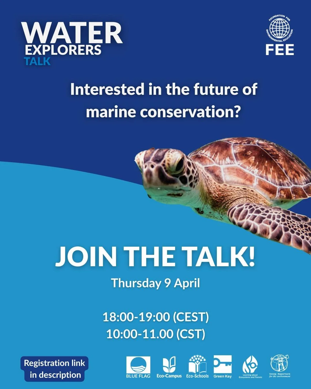 🌊🐢 Are you curious about marine conservation? Passionate about protecting our planet? Or simply fascinated by the mysterious lives of sea turtles? Then this is something you won&rsquo;t want to miss.

Join us for an inspiring webinar where you&rsqu