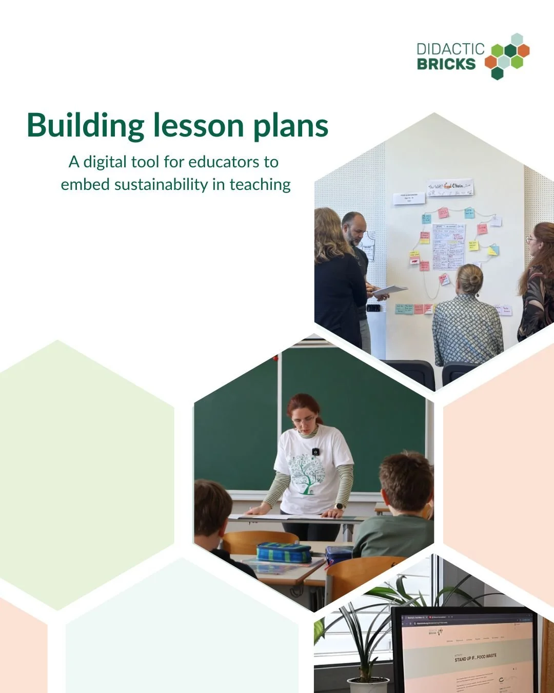 🧩 Introducing Didactic Bricks

An adaptable, tailorable teaching tool designed to make lesson planning easier for educators delivering Education for Sustainable Development (ESD).

Co-created by FEE together with partners and educators from Slovenia