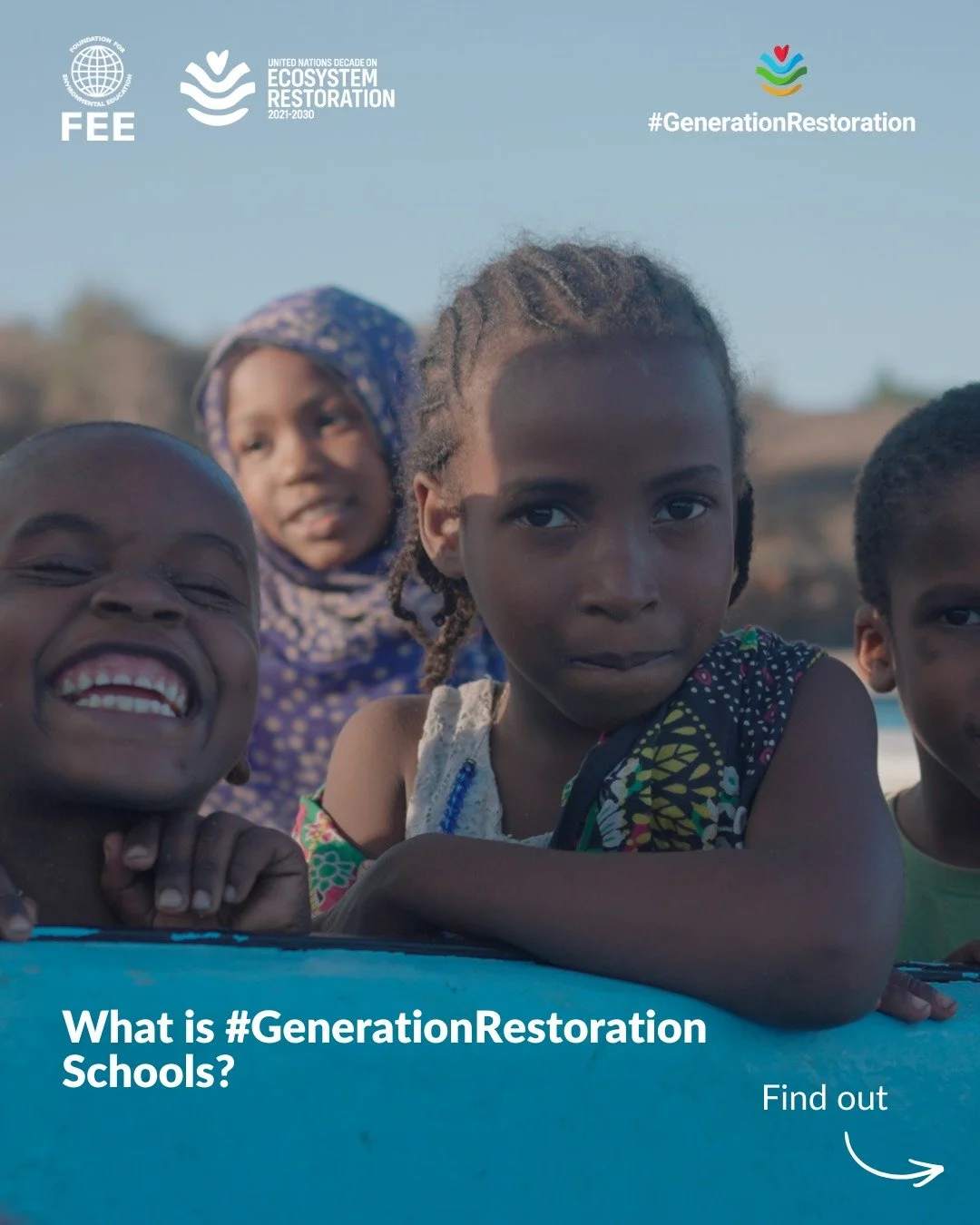 🌱 Our ecosystems need restoration. Education is part of the solution.

#GenerationRestoration Schools puts schools, educators and students at the heart of ecosystem restoration.

By joining the movement, schools can turn learning into meaningful act