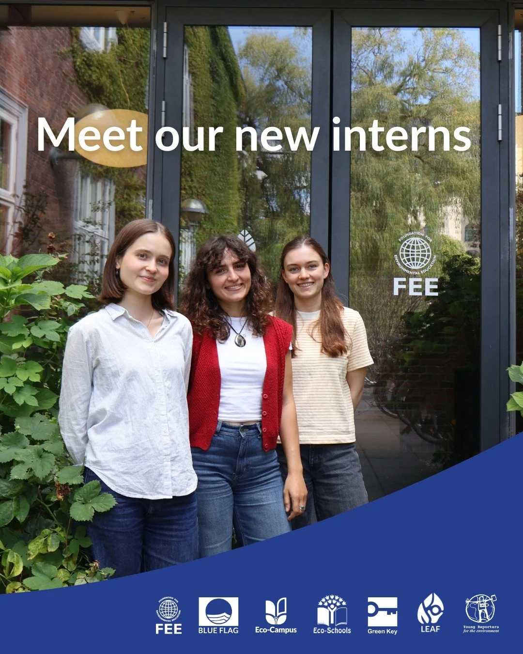 🌐 Meet the newest faces at FEE!

A new season means new people and perspectives joining our team. We&rsquo;re very happy to welcome four new interns working across our Tourism, Education, and Communications teams.

🌱 Ragnhildur Elin Sk&uacute;ladot