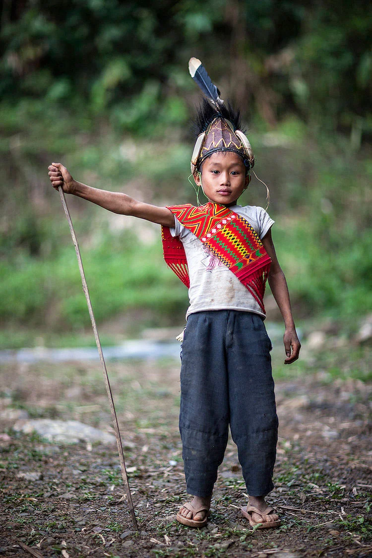 Young Konyak Boy. Nagaland, Northeast India. 2009.