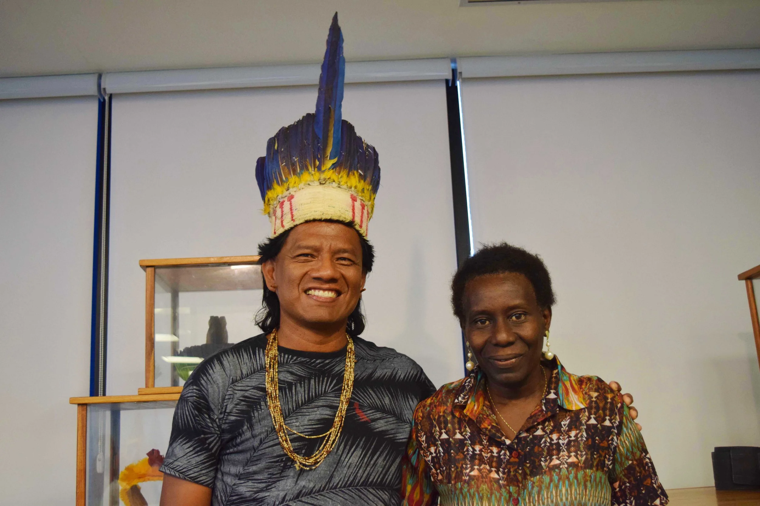 The indigenous Srewe Xerente and the quilombola Lucely Morais Pio, have been elected to lead and coordinate the National Steering Committee of DGM Brazil.