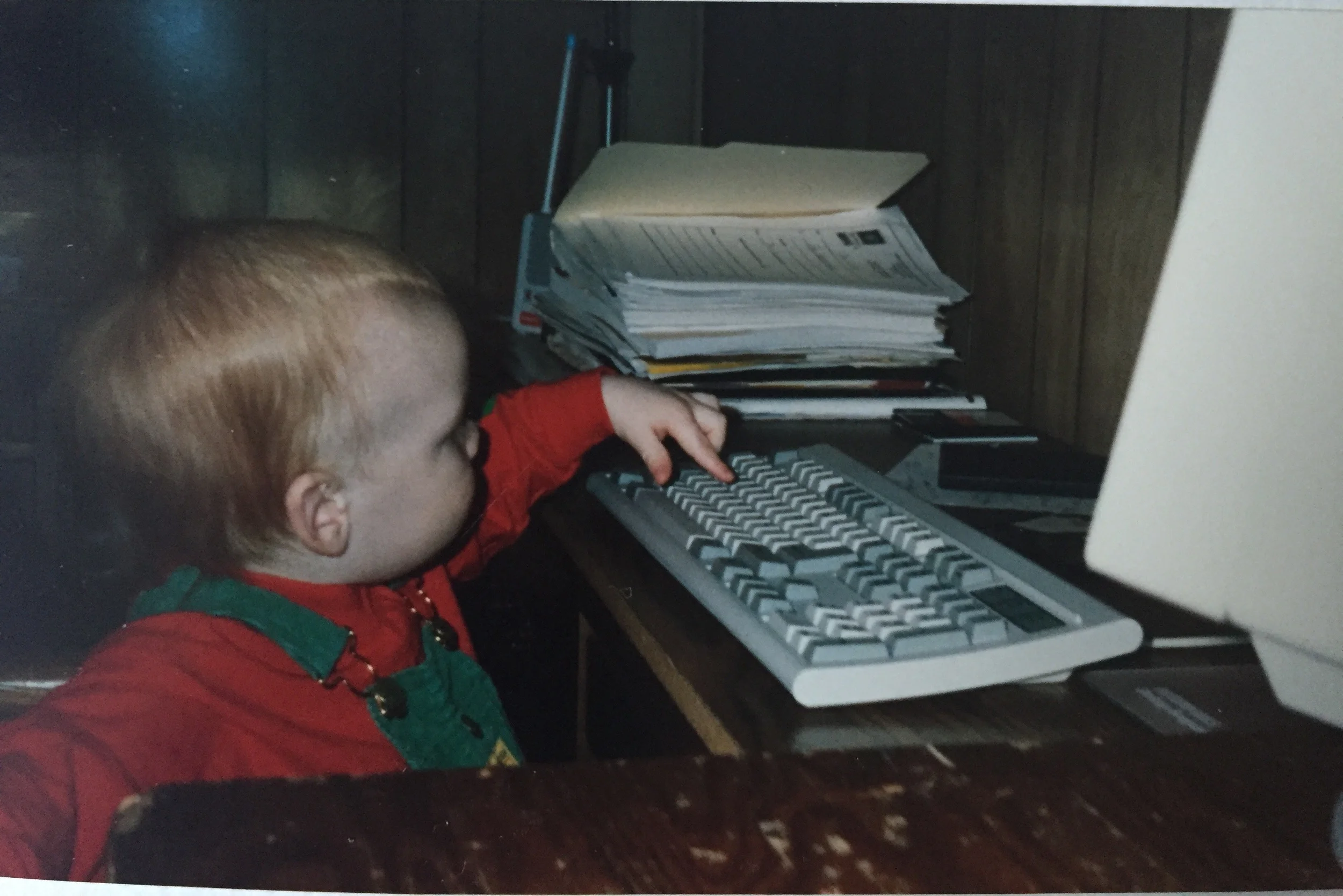 Circa 1992: it started with the press of a key.