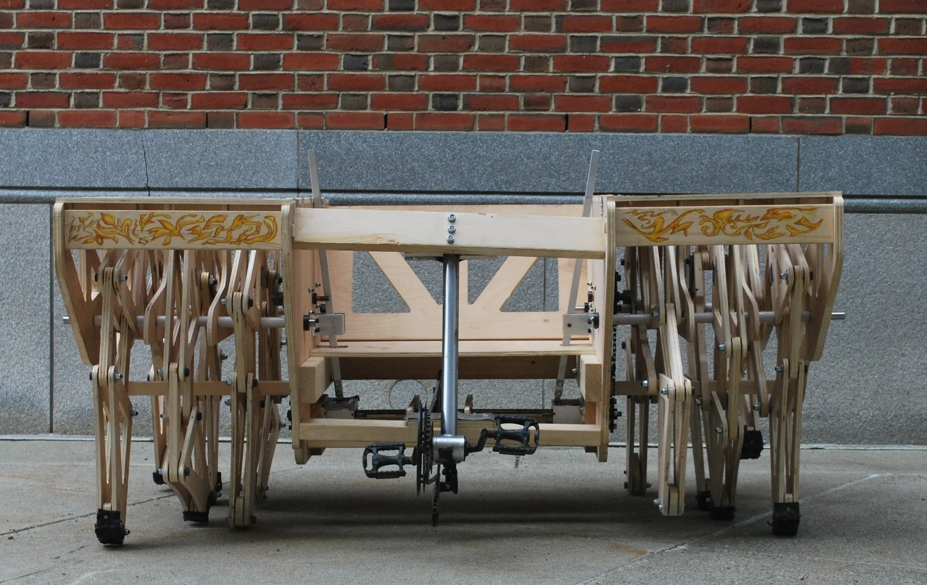 &nbsp; &nbsp; &nbsp; &nbsp; &nbsp; MEET ATHENA: OUR PEDAL-POWERED WALKING GODDESS