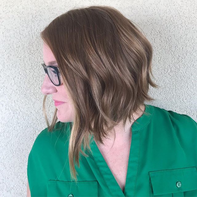 Good morning from this immaculate transformation!!❤️❤️✂️✂️❤️❤️😘✂️ Razor cut by Matthew with a little #Balayage to accent the shape!!! ******************************************CALL us at 770-967-9333 or click this link http://matthews-co-salon.com/c