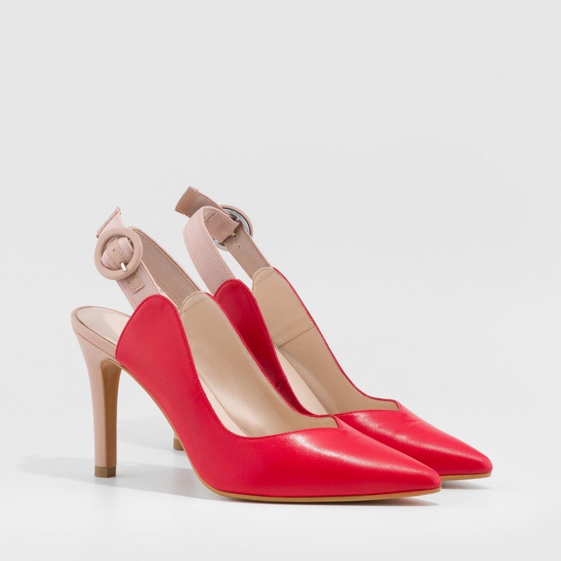 red back heels
