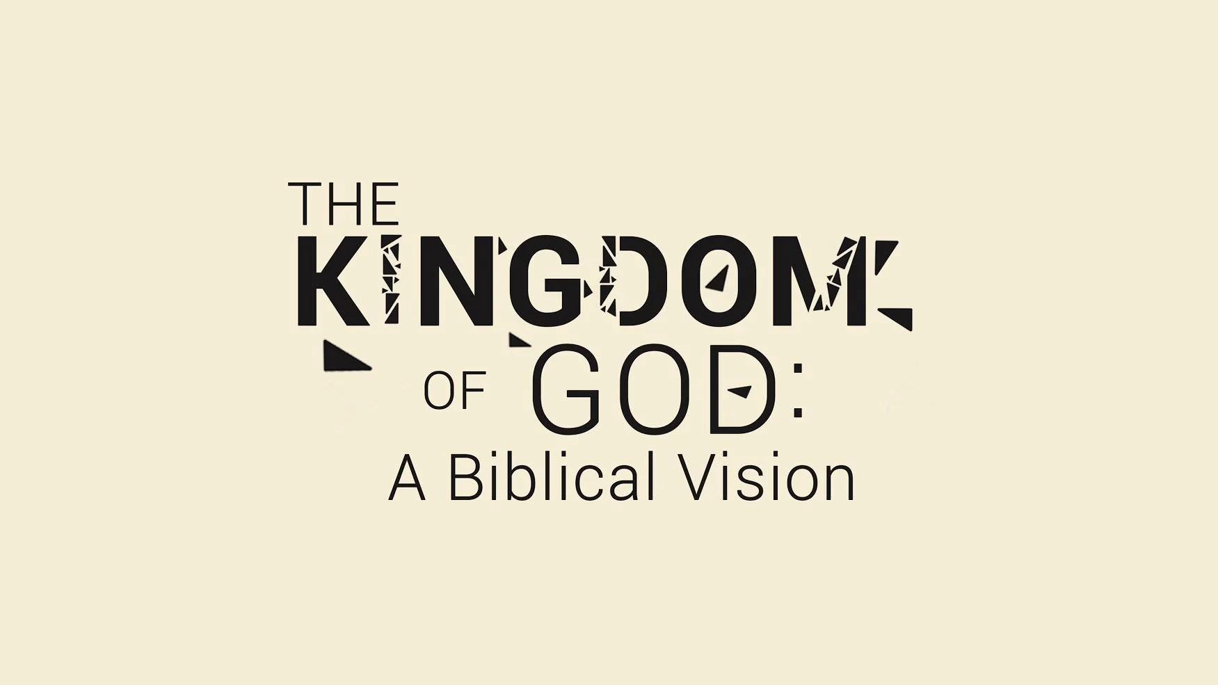 Kingdom (1): Genesis 1 - 1/6/2019