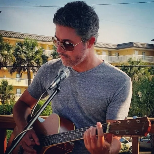 Christopher Andrews solo guitar blues, rockabilly jazz