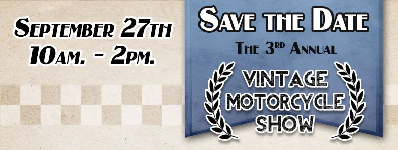 3rd Annual Vintage Motorcycle Show 