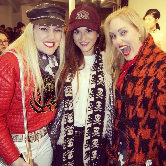 me and the Beckerman Sisters at Calla Paris