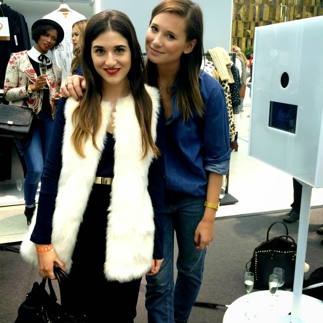 me and Danielle Bernstein from WeWoreWhat