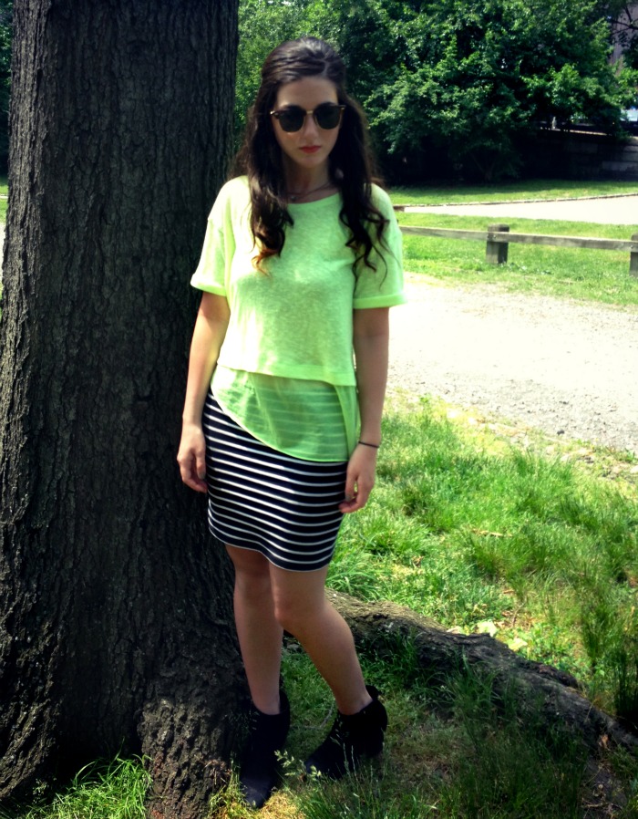 neon+and+stripes+louboutins+and+love+personal+style+fashion+lifestyle+blog+black+and+white+yellow+booties+nordstrom+mini+skirt+top+shirt+chiffon+zara+H&M+sunglasses+rayban+hair+model+pretty+beautiful+photography+photoshoot+trends+spring+2013+summer.jpg
