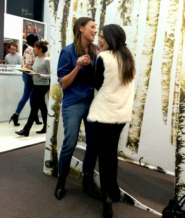 me and Danielle Bernstein from WeWoreWhat