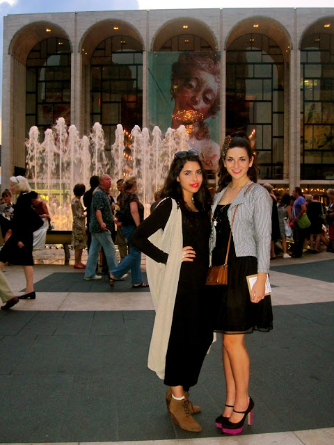 hairpiece by Zehava Harel, Urban Outfitters blazer, Mango dress, vintage bag, Vince Camuto shoes