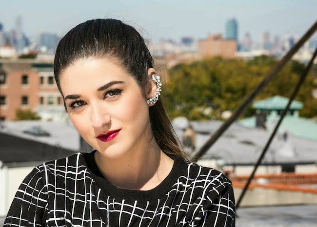 Strapless Black Dress Over Sweater - Louboutins and Love Fashion Blog by Esther Santer