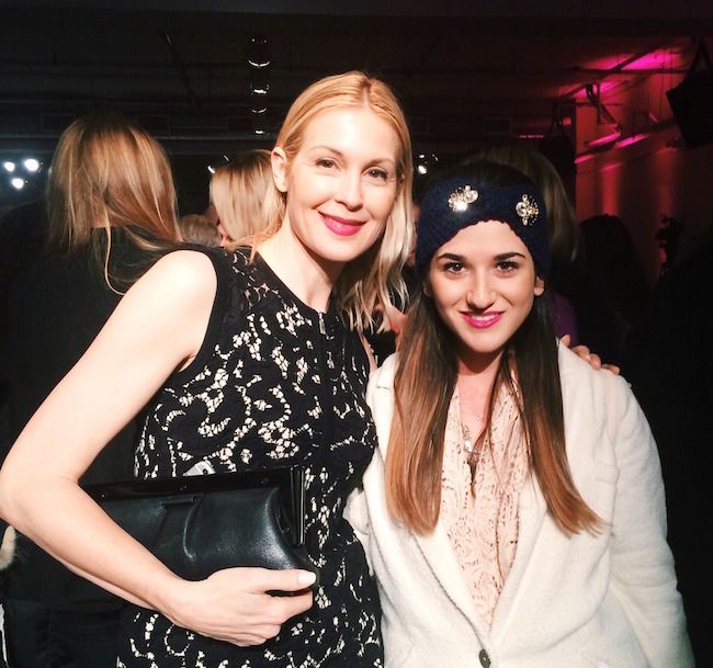 me and Kelly Rutherford