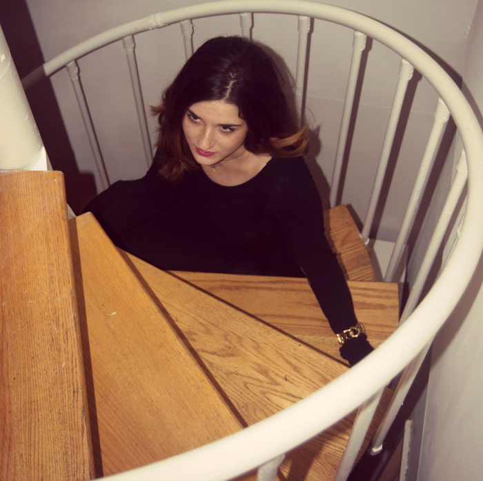 side slit black maxi dress - Louboutins and Love Fashion Blog