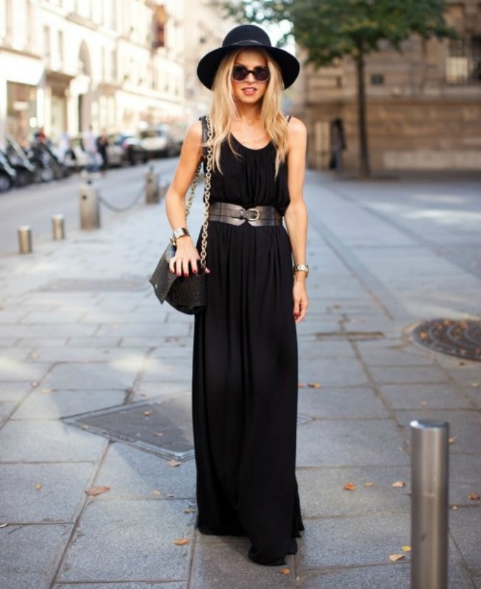 Rachel Zoe looking like perfection in her signature maxi dress