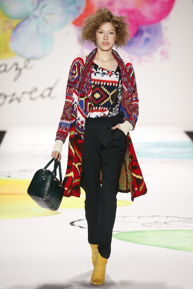 NYFW Desigual Fashion Show Fall/Winter 2015 - Louboutins and Love Fashion Blog by Esther Santer