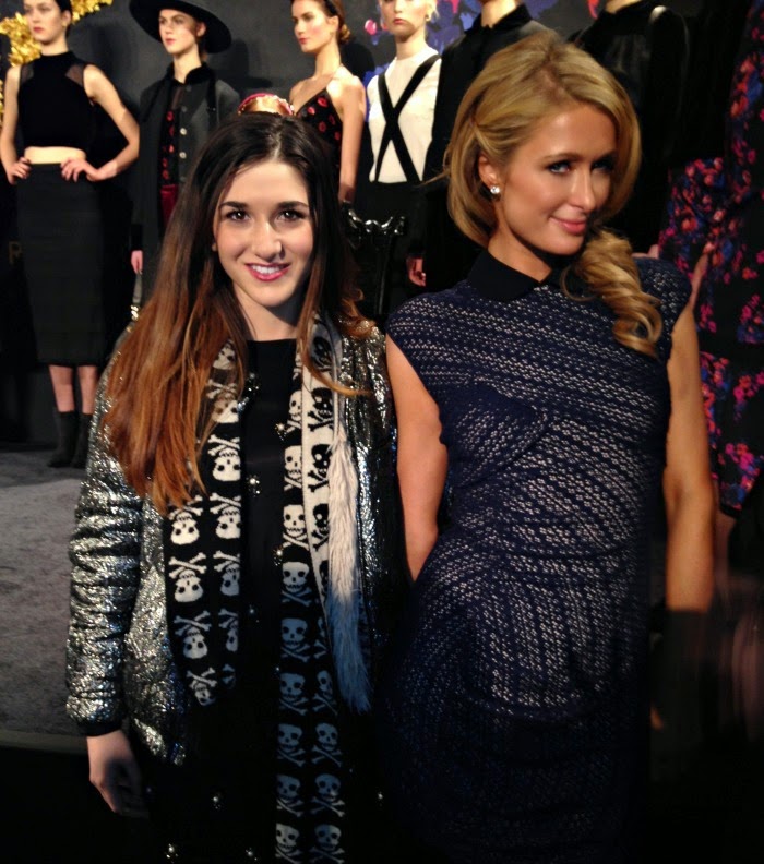 me and Paris Hilton