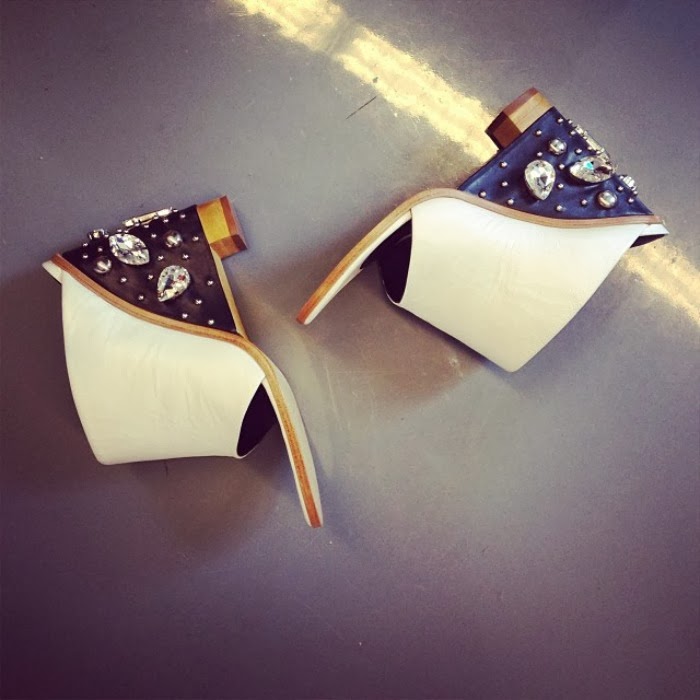 Britt Crystal Mile Wedges by Tibi - Louboutins and Love Fashion Blog