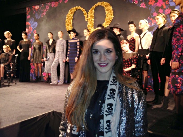 NYFW+Charlotte+Ronson+Fashion+Show+FallWinter+2014+Louboutins+and+Love+Fashion+Blog+Esther+Santer+designer+celebrity+collection+NYFW+new+york+black+white+color+Nikki+Paris+Hilton+DJ+Samantha+skull+scarf+girl+models+trend+Zendaya+leather+Jesse+Metcalfe.jpg