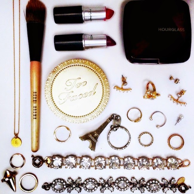 Pretty Little Things: Featuring Coco & Marie Gold Initial Necklace and Itchelita Jewelry - Louboutins and Love Fashion Blog by Esther Santer