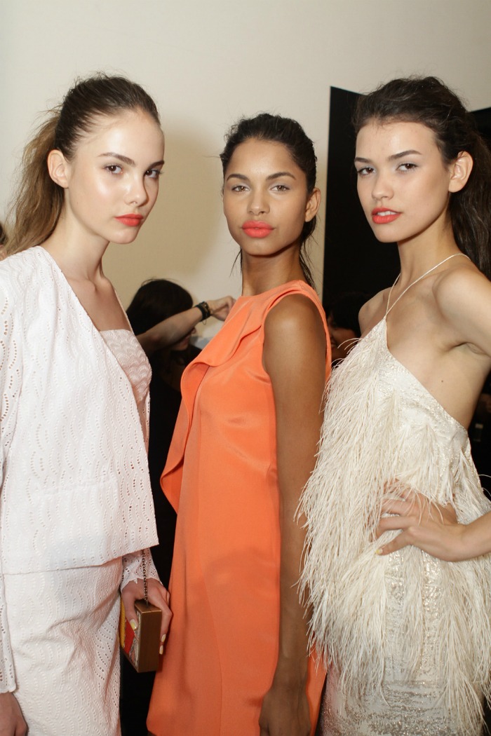 christian siriano models backstage