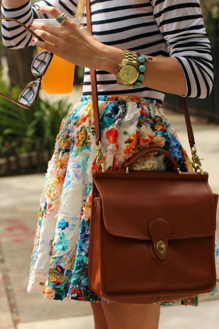 bold+stripes+and+bright+colors+red+supergas+blue+and+white+green+collar+neon+flowers+floral+yellow+ring+louboutins+and+love+floral+bag+purse+camel+watch+glasses.jpg