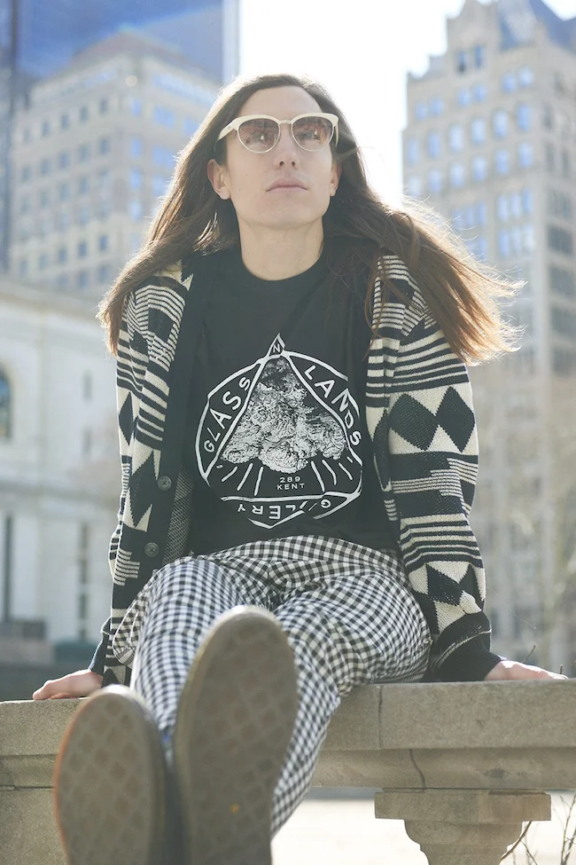 Meet the Man in the Ralph Lauren Ads Ian Mellencamp Louboutins and Love Fashion Blog Esther Santer Model Off Duty Musician Calvin Klein Tom Ford Gap Photoshoot Kyle Aaron Lacey White Dress NYC Sunglasses Vintage Outfit Street Style Interview Long Hair.jpg
