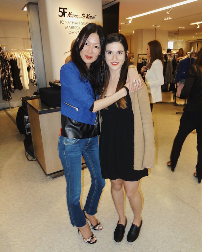 me and fashion designer Marissa Webb