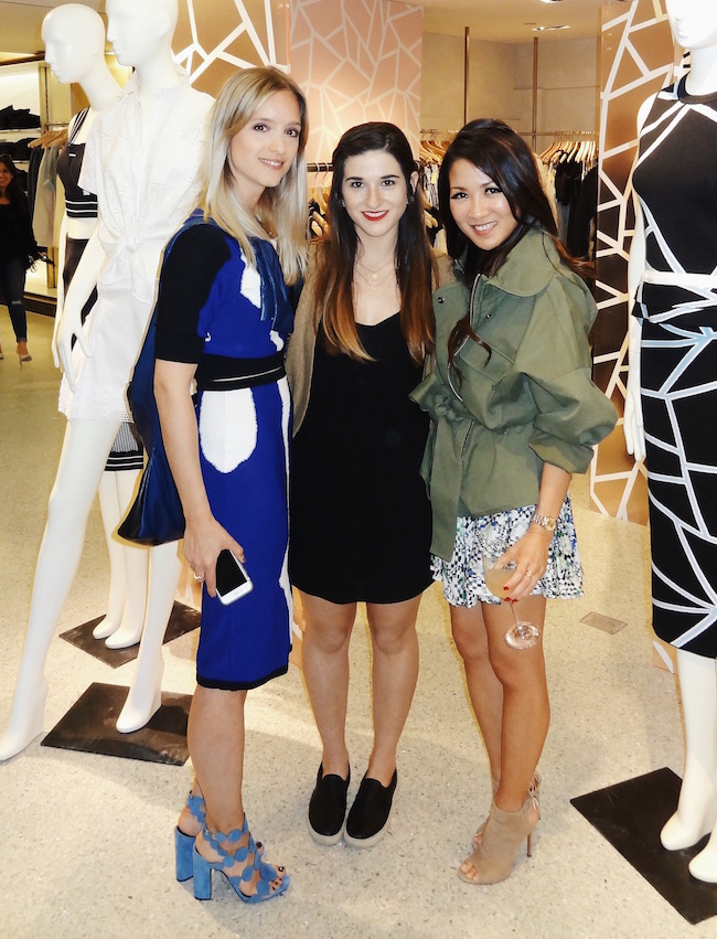 Charlotte from The Fashion Guitar, me, and Wendy Nguyen from Wendy's Lookbook