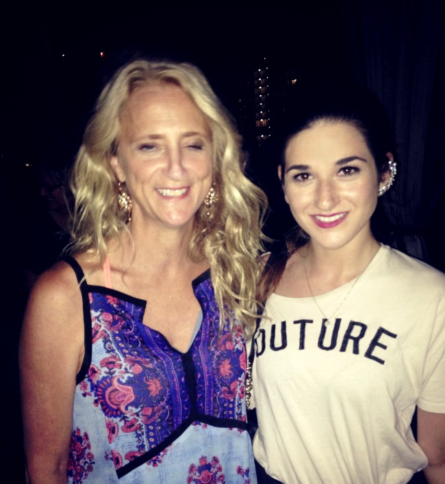 me and Nanette Lepore