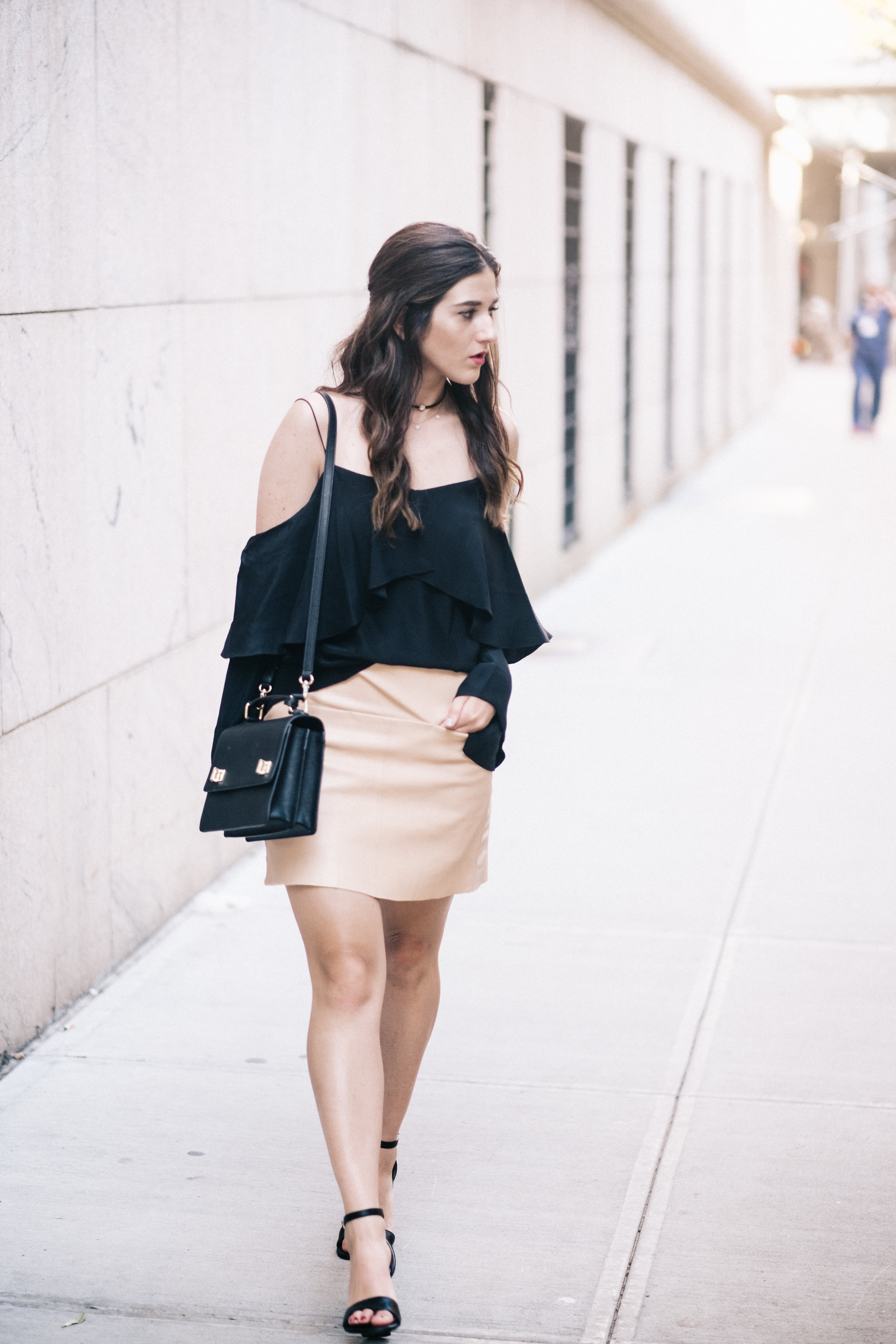 The+Perfect+Everyday+Bag+Henri+Bendel+Louboutins+&+Love+Fashion+Blog+Esther+Santer+NYC+Street+Style+Blogger+Outfit+OOTD+Trendy+Jay+Godfrey+Black+Cold+Shoulder+Top+Pink+Pleather+Skirt+Zara+Ivanka+Trump+Klover+Sandals+Inspo+Heels+Women+Purse+Girl+Hair.jpg