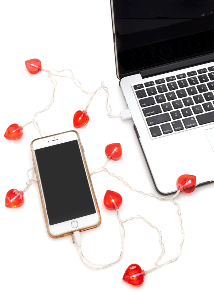 Light-Up Heart Cable For iPhone